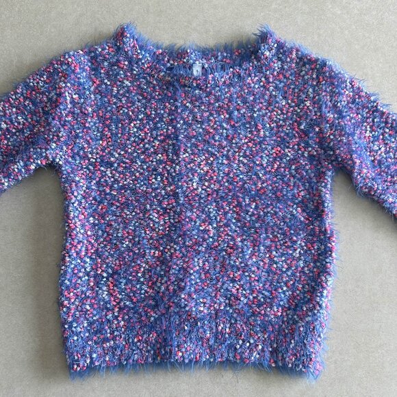 H! by Henry Holland Blue Mini Bobble Sweater ASO Louisa Clark - Picture 6 of 13